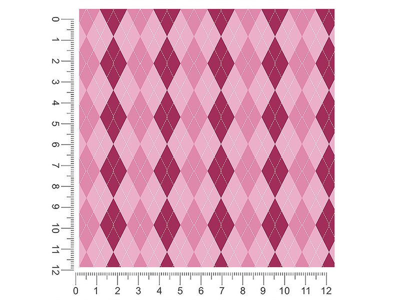 royal princess argyle 1ft x 1ft Craft Sheets