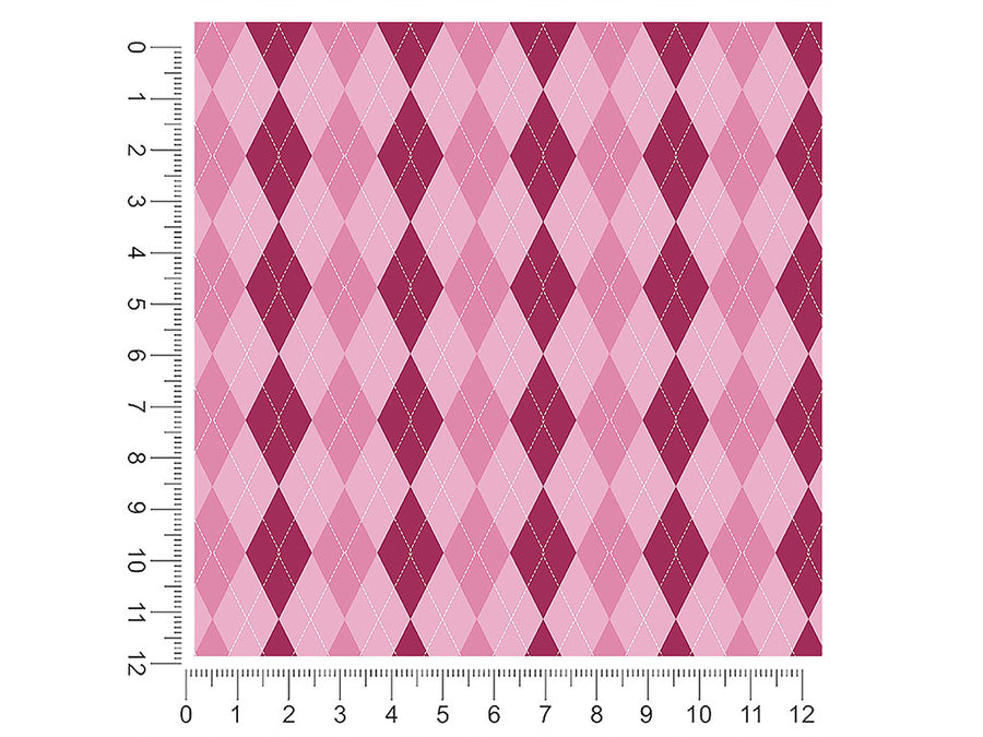 royal princess argyle 1ft x 1ft Craft Sheets
