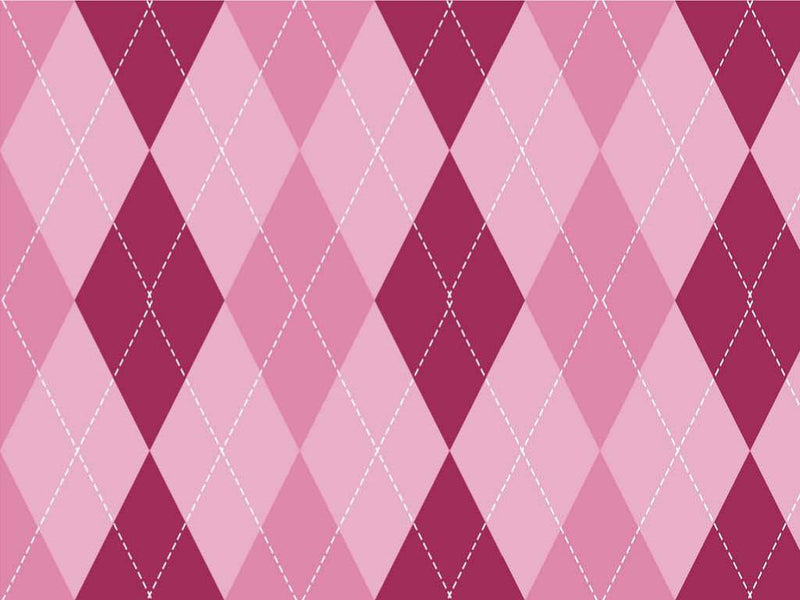 Royal Princess Argyle Vinyl Wrap Pattern~Rwraps Series 914 Digitally Printed Vinyl Wrap~0
