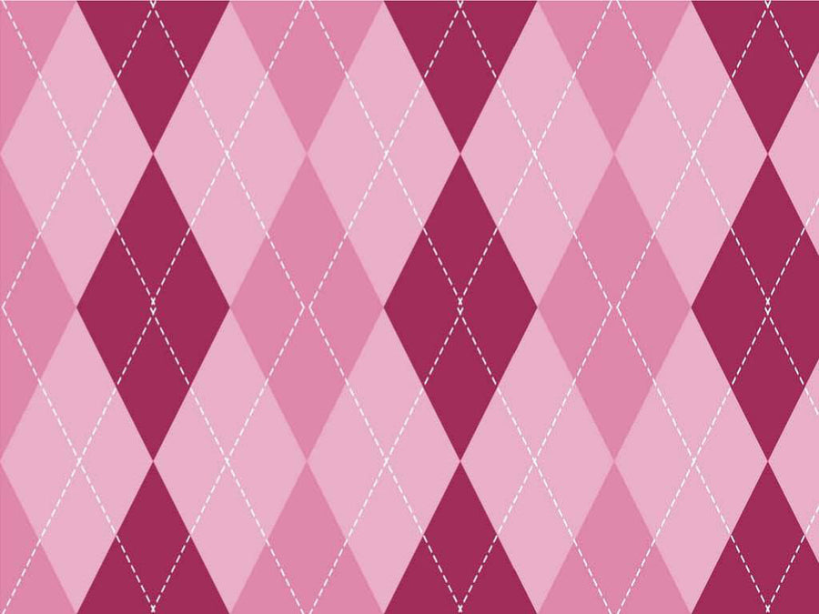 Royal Princess Argyle Vinyl Wrap Pattern~Rwraps Series 914 Digitally Printed Vinyl Wrap~0