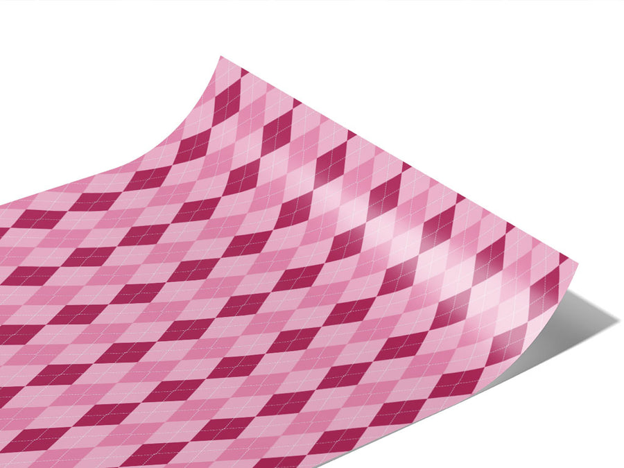 Royal Princess Argyle Vinyl Wraps~Rwraps Series 914 Digitally Printed Vinyl Wrap~0