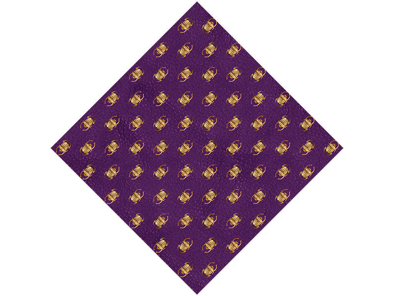 Royal Scarab Egyptian Vinyl Wrap Pattern