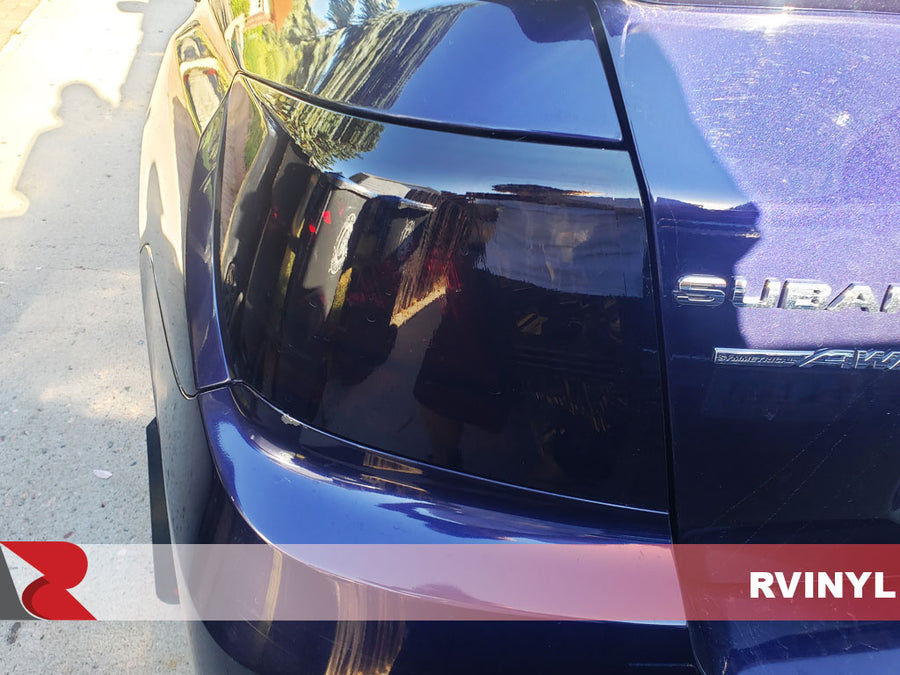 Rtint Impreza WRX Black Out Tail Light Tint