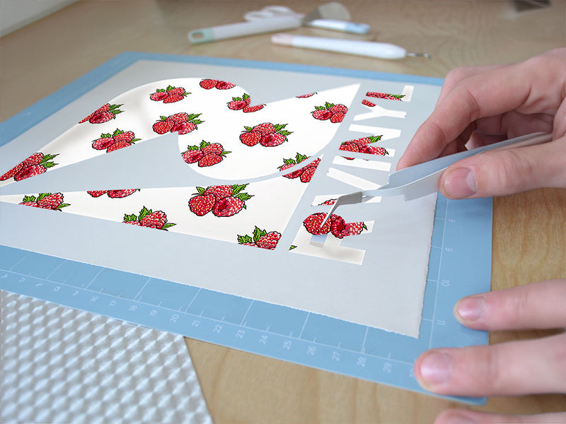 ruby beauty fruit Easy Weed Craft Vinyl