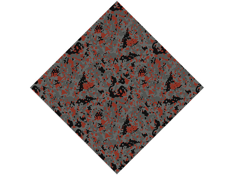 Ruby Gray Camouflage Vinyl Wrap Pattern