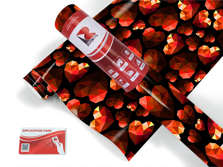 ruby offerings heart Craft Vinyl Roll