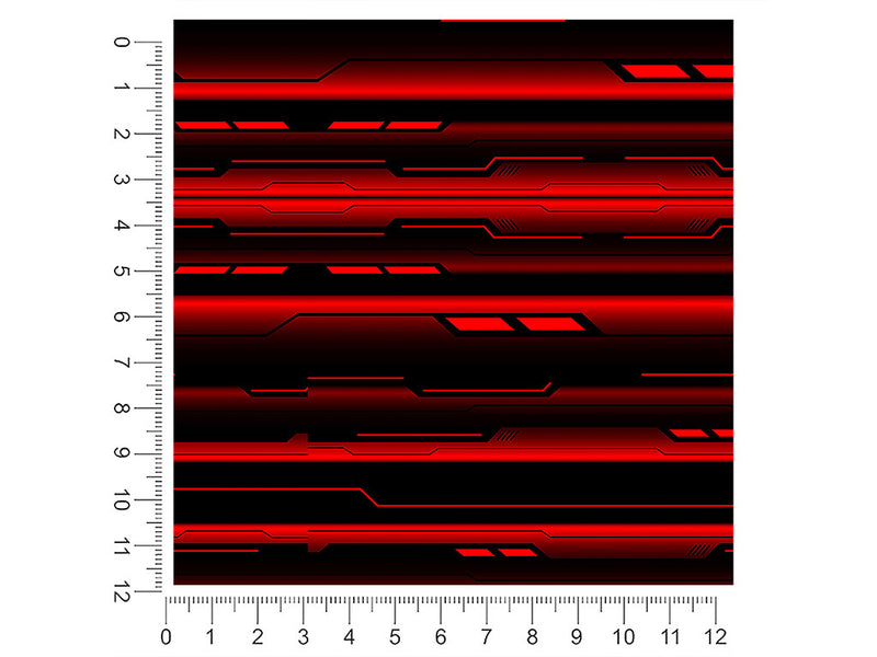 Ruby Red Technology Vehicle Wrap Scale~Rwraps Series 914 Ruby Red Technology Measurements~2