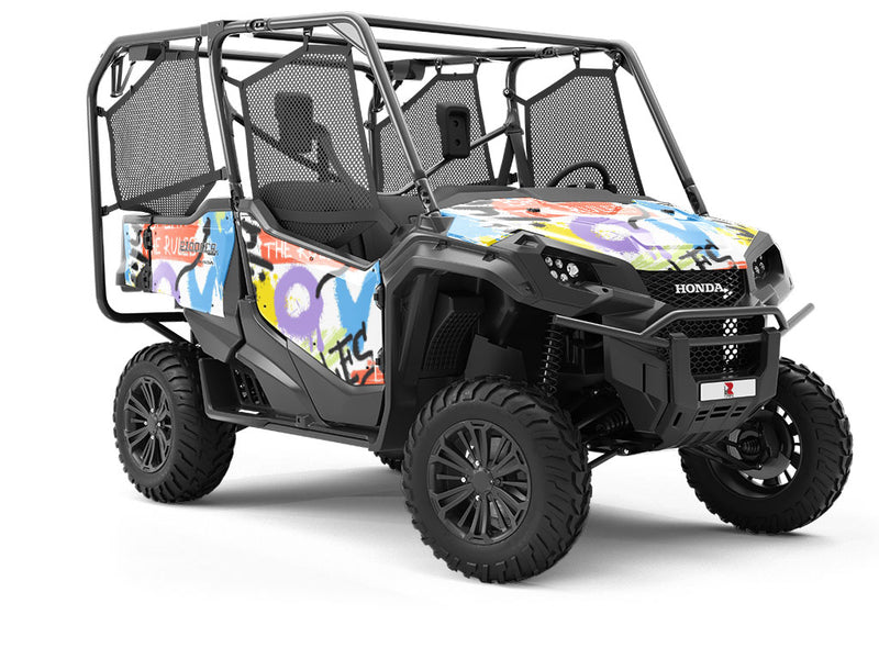 Rule Breakers Graffiti Utility Vehicle Vinyl Wrap