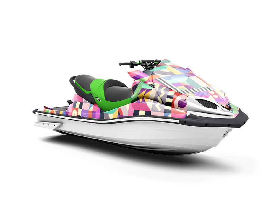 Rummage Sale Mosaic Jet Ski Vinyl Customized Wrap