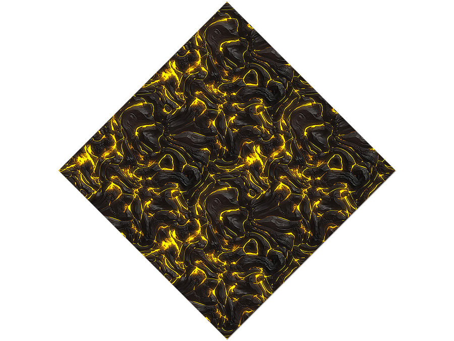 Ruptured Crust Lava Vinyl Wrap Pattern