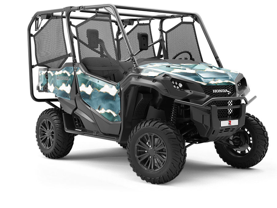 Rushing Tides Gemstone Utility Vehicle Vinyl Wrap