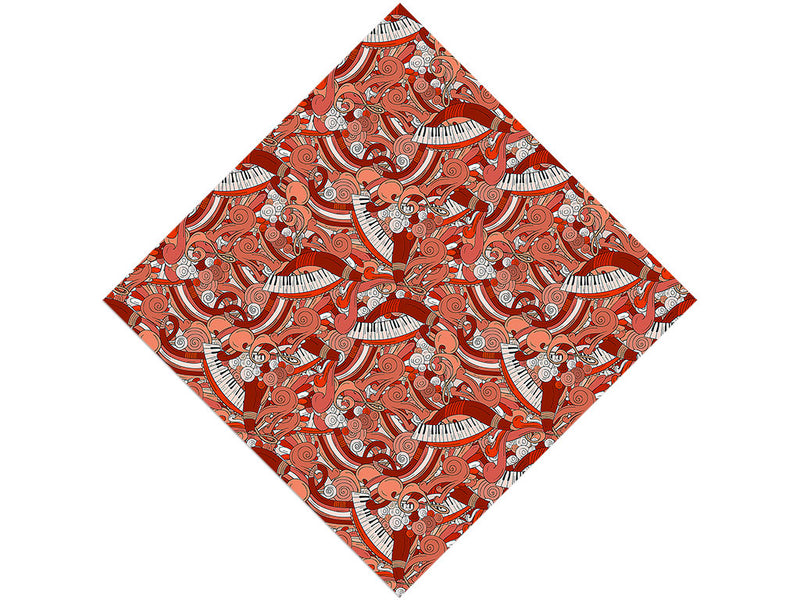 Rust Chords Music Vinyl Wrap Pattern