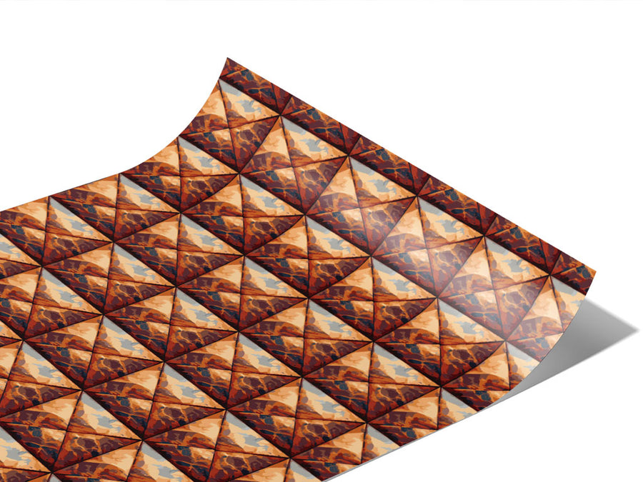 Rust Square Tile Vinyl Wraps~Rwraps Series 914 Digitally Printed Vinyl Wrap~1