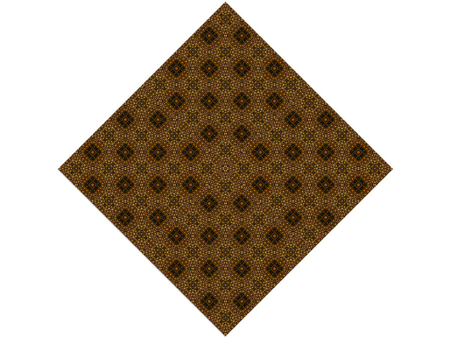 Rusted Squares Mosaic Vinyl Wrap Pattern