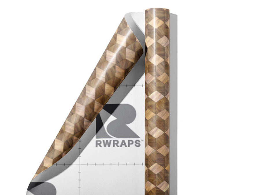 Rustic Wooden Parquet Wrap Film Sheets~Rwraps Series 914 Rustic Wooden Parquet Scrolled Sheet~4