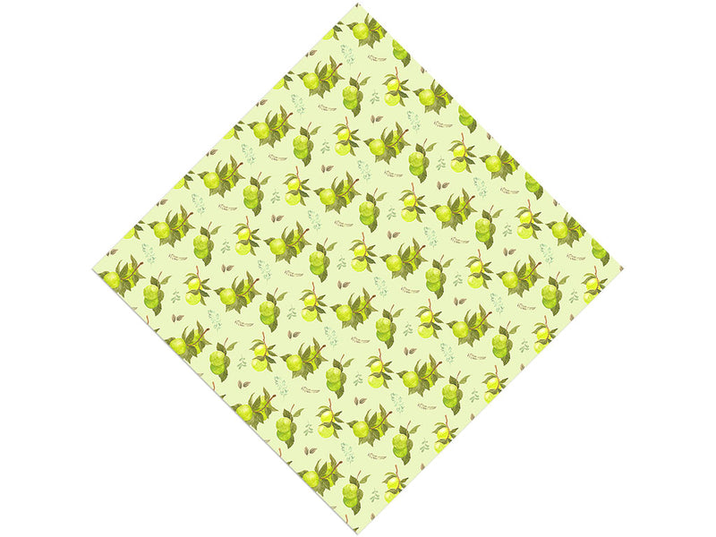 Rustic Russet Fruit Vinyl Wrap Pattern