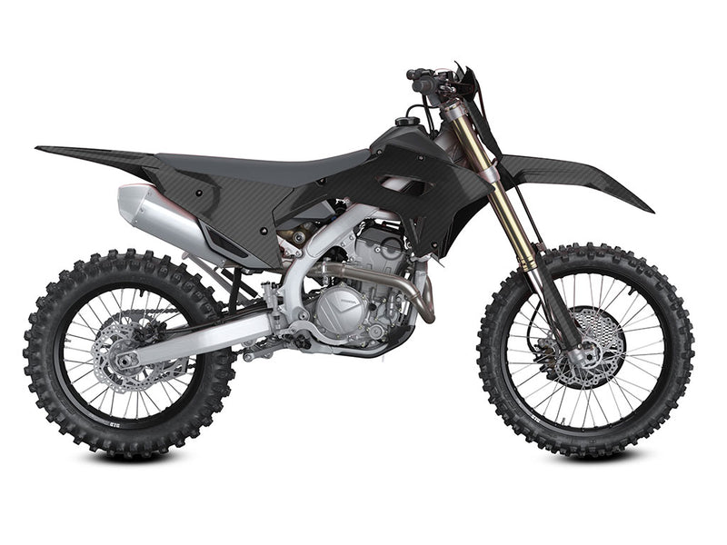 Rwraps 3D Carbon Fiber Black Do-It-Yourself Dirt Bike Wraps