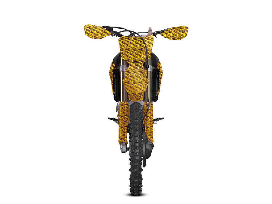Rwraps 3D Carbon Fiber Gold (Digital) DIY Dirt Bike Wraps