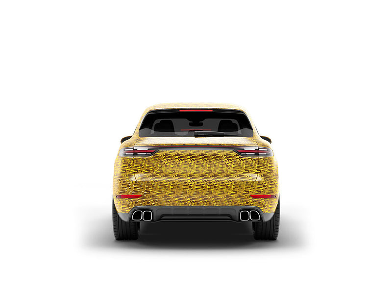 Rwraps 3D Carbon Fiber Gold (Digital) SUV Vinyl Wraps