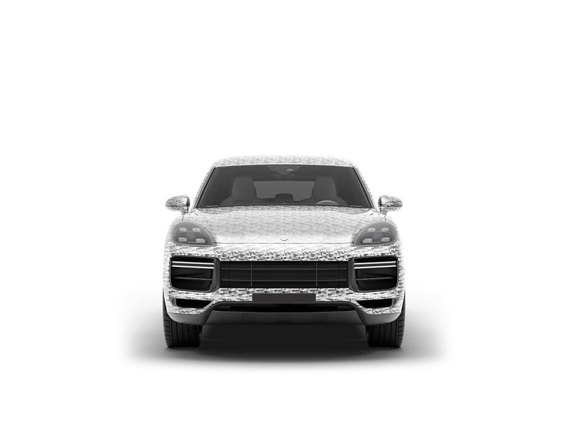 Rwraps 3D Carbon Fiber Silver (Digital) DIY SUV Wraps