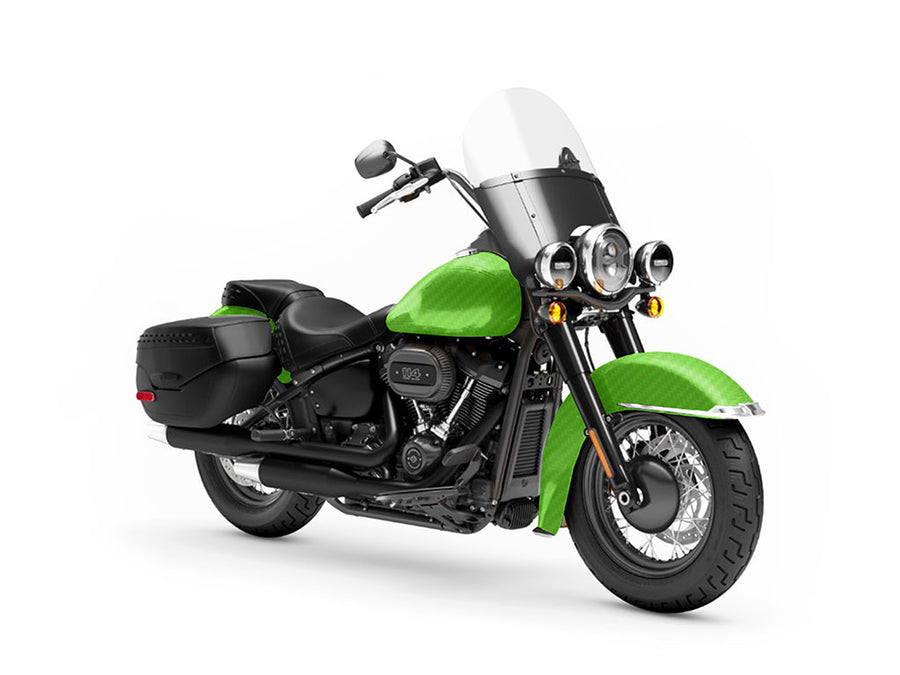 Rwraps 3D Carbon Fiber Green Do-It-Yourself Motorcycle Wraps