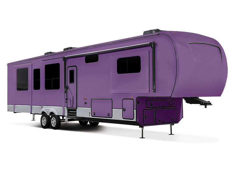 Rwraps 3D Carbon Fiber Purple RV Vinyl Wraps