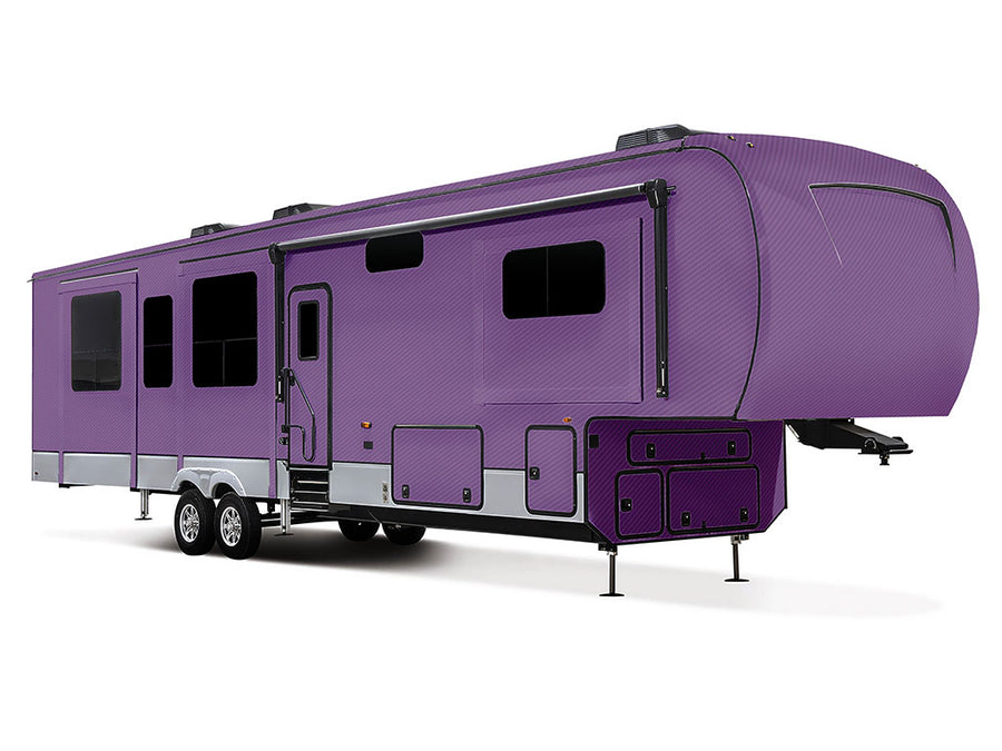 Rwraps 3D Carbon Fiber Purple RV Vinyl Wraps