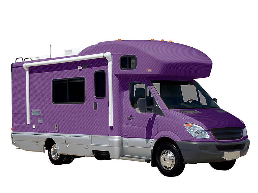 Rwraps 3D Carbon Fiber Purple DIY RV Wraps