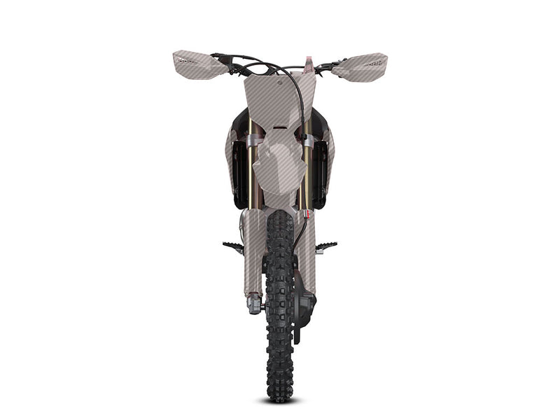 Rwraps 3D Carbon Fiber Silver DIY Dirt Bike Wraps