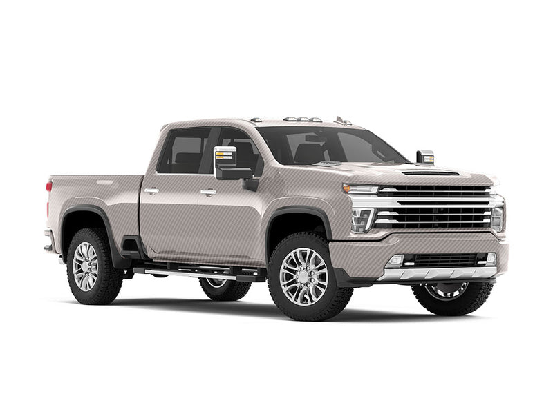 Rwraps 3D Carbon Fiber Silver DIY Vehicle Wraps