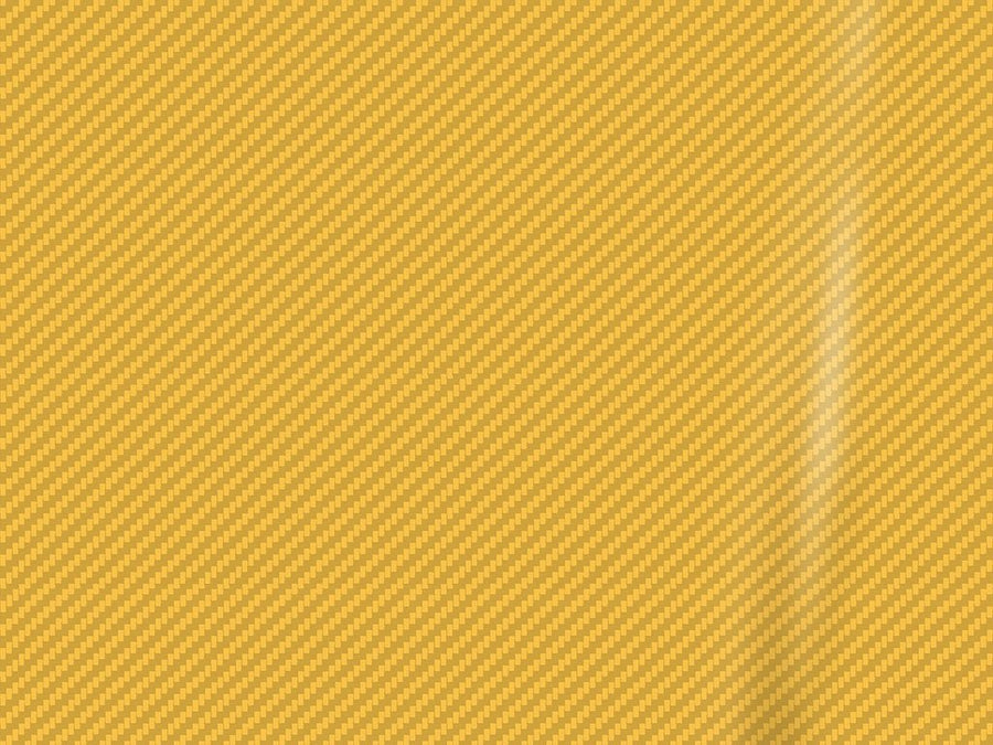 Rwraps™ 3D Carbon Fiber Yellow Dishwasher Wrap Color Swatch
