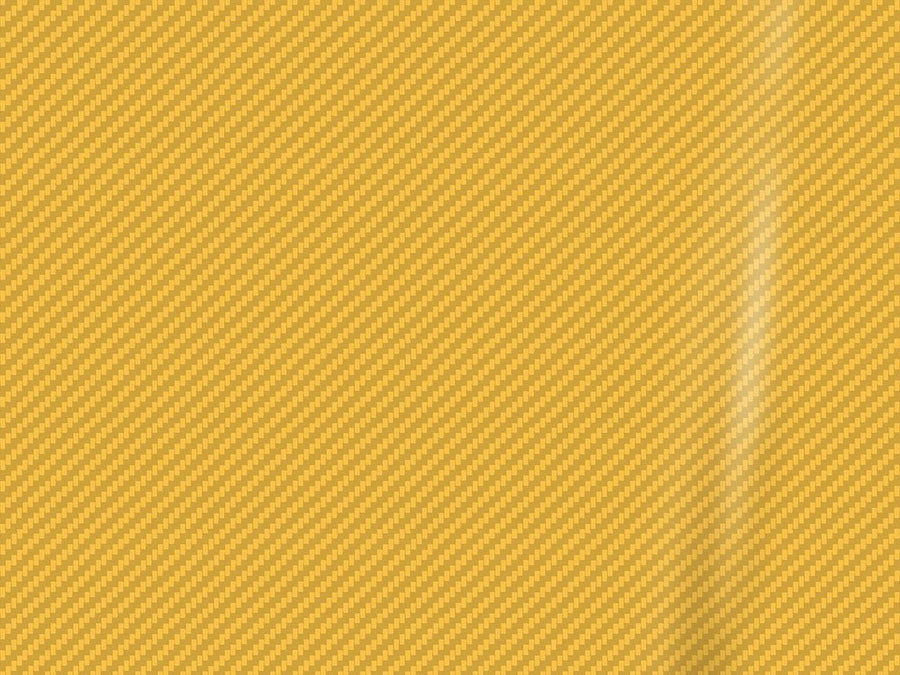 Rwraps 3D Carbon Fiber Yellow Vinyl Kitchen Cabinet Wrap