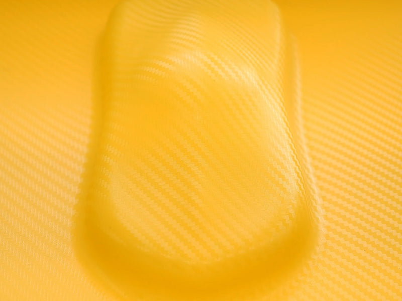 Rwraps 3D Yellow Carbon Fiber Film~Rwraps 3D Yellow Carbon Fiber Car Wrap~0