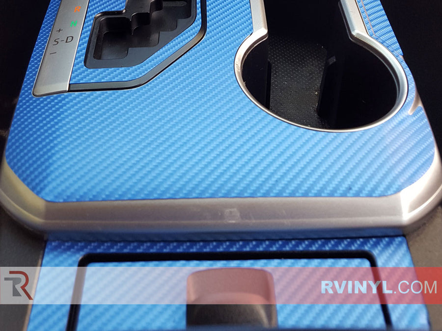 Rwraps™ 4D Carbon Fiber Vinyl Film Wrap - Blue