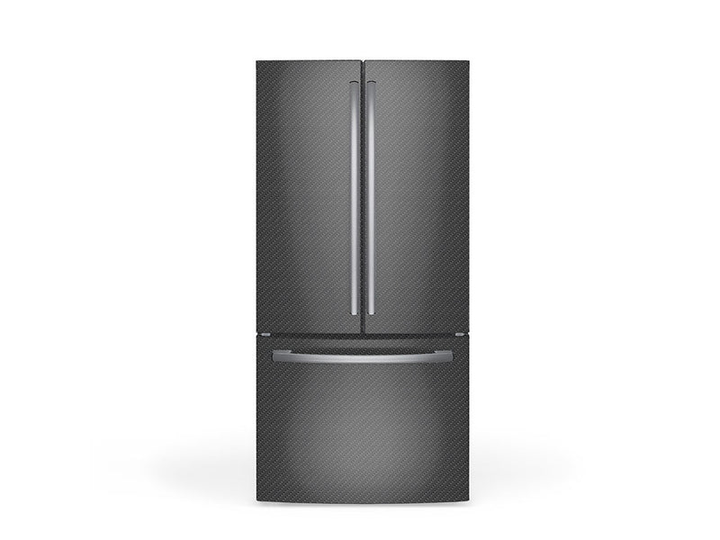 Rwraps 4D Carbon Fiber Gray DIY Built-In Refrigerator Wraps