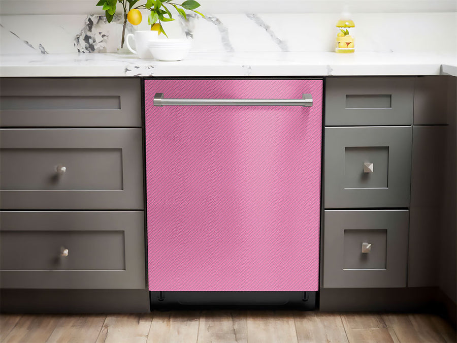 Rwraps™ 4D Carbon Fiber Pink Dishwasher Wraps