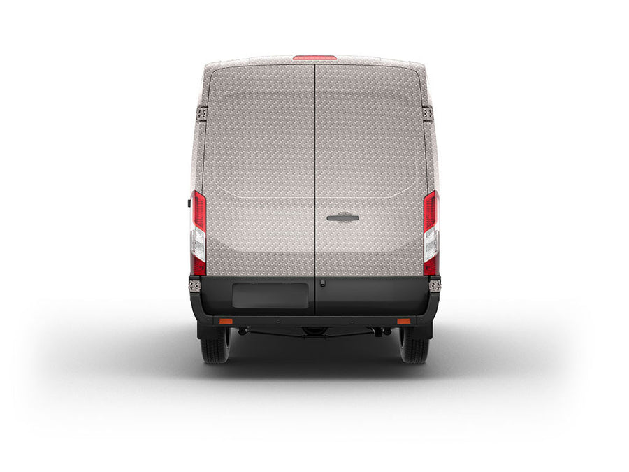 Rwraps 4D Carbon Fiber Silver Van Vinyl Wraps