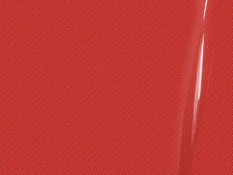 Rwraps 5D Carbon Fiber Epoxy Red Tool Cabinet Wrap Color Swatch