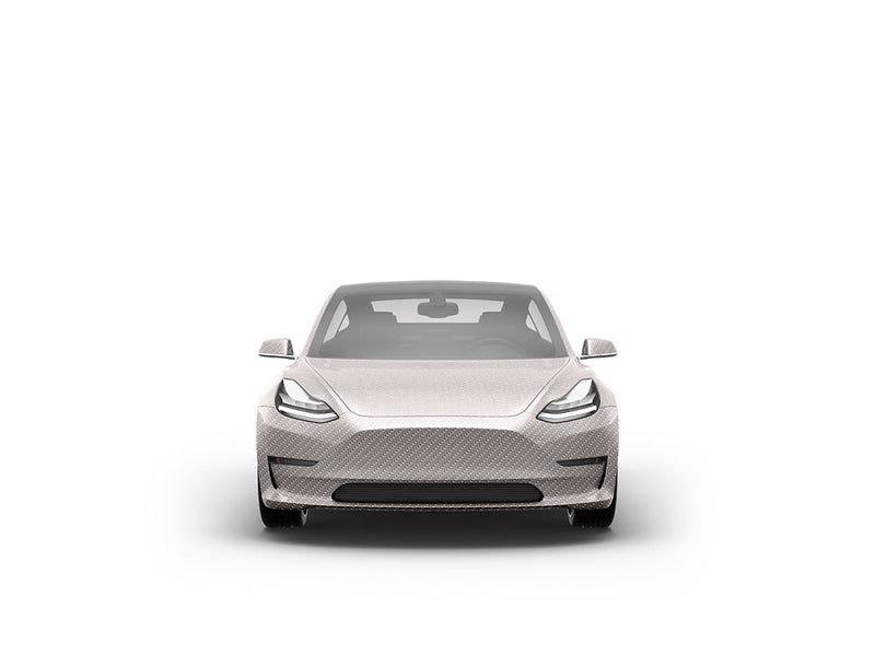 Rwraps 5D Carbon Fiber Epoxy Silver DIY Car Wraps