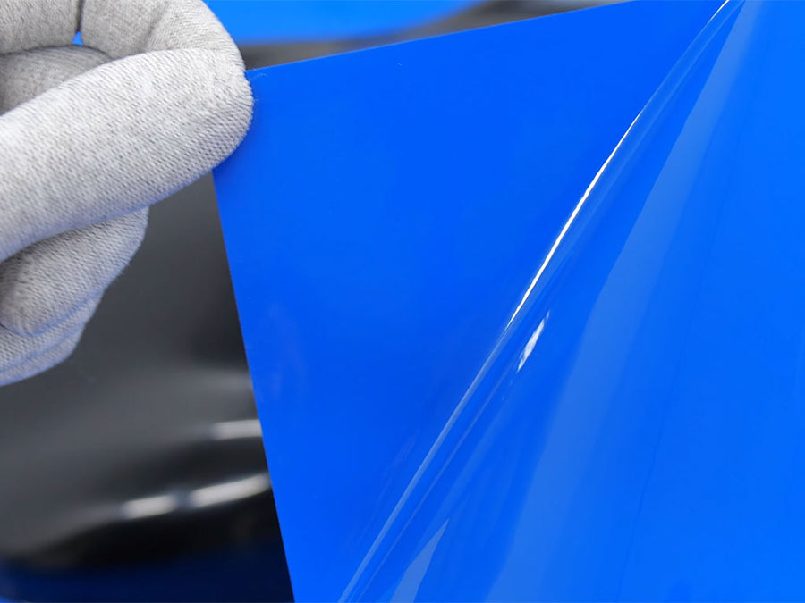 Rwraps Hyper Gloss Film~Rwraps Hyper Gloss Blue Speed Shape~1