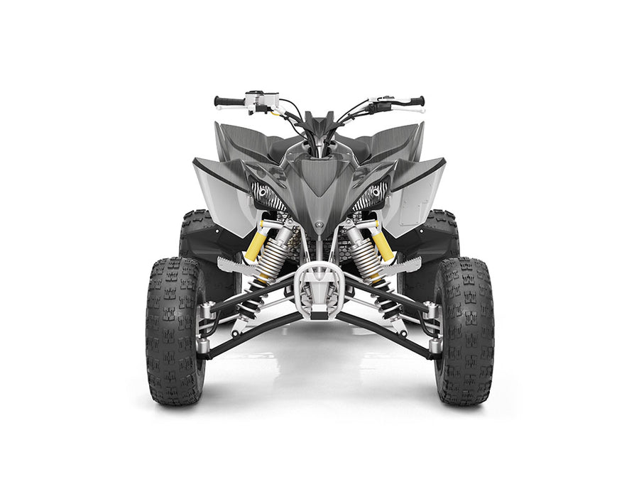 Rwraps Brushed Aluminum Black DIY ATV Wraps