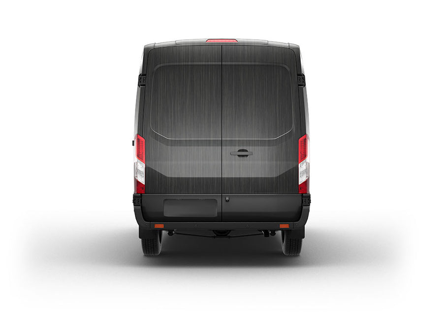 Rwraps Brushed Aluminum Black Van Vinyl Wraps