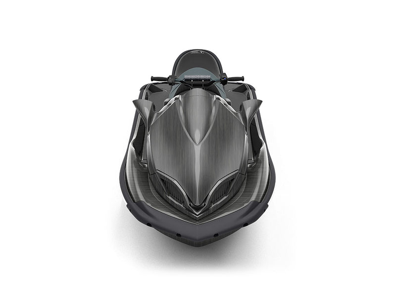 Rwraps Brushed Aluminum Black DIY Jet Ski Wraps
