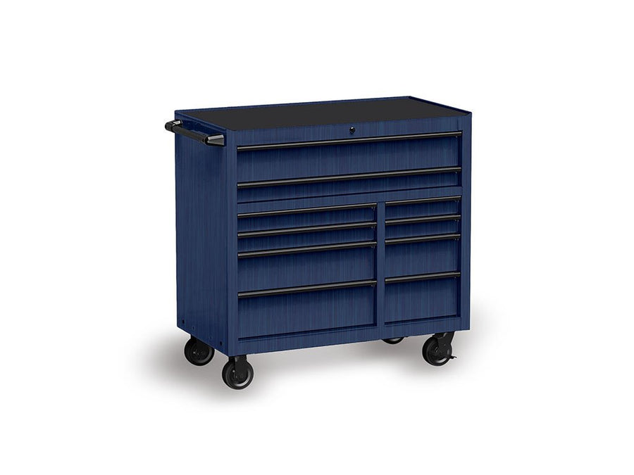 Rwraps™ Brushed Aluminum Blue Tool Cabinet Wraps