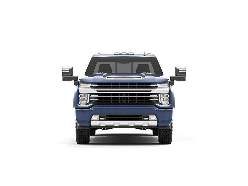 Rwraps Brushed Aluminum Blue DIY Truck Wraps