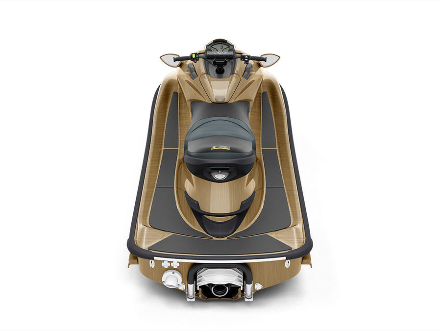 Rwraps Brushed Aluminum Gold Jet Ski Vinyl Wraps
