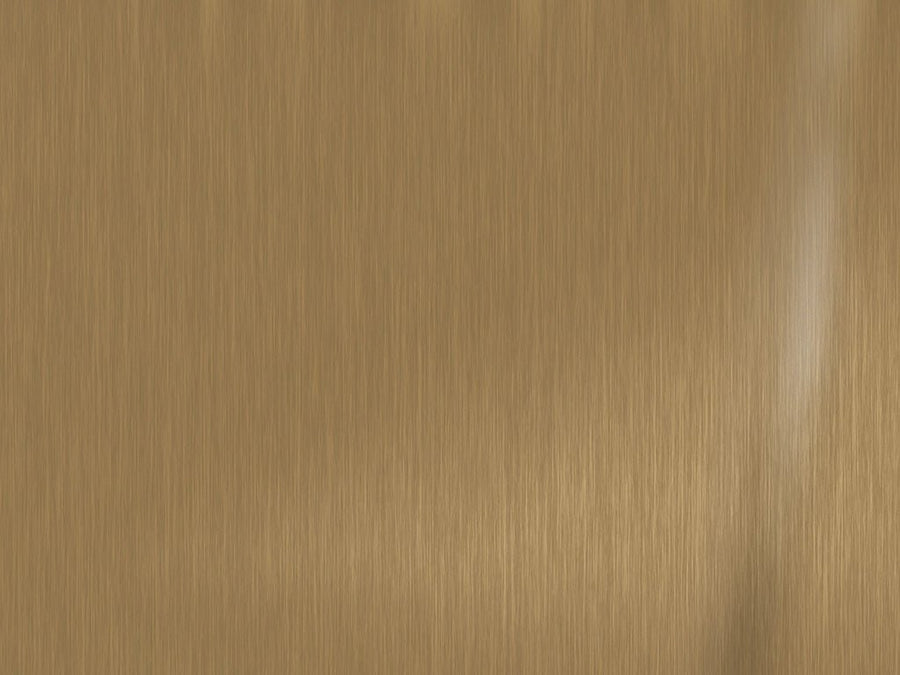 Rwraps Brushed Aluminum Gold French Door Refrigerator Wrap Color Swatch