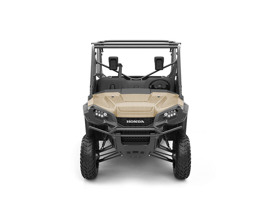 Rwraps Brushed Aluminum Gold DIY UTV Wraps
