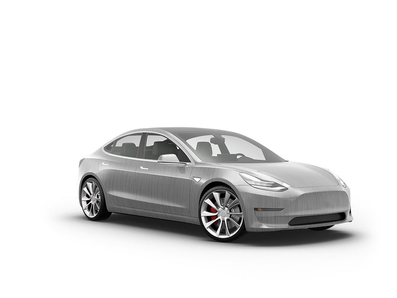 Rwraps Brushed Aluminum Gray Car Wraps