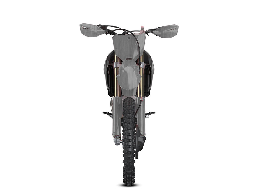 Rwraps Brushed Aluminum Gray DIY Dirt Bike Wraps